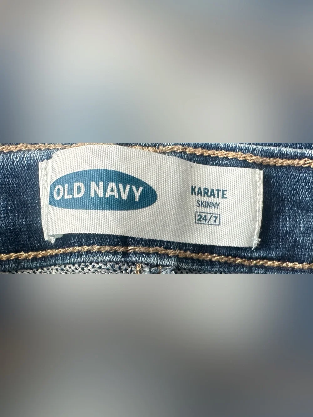 Old Navy Unisex Karate Skinny Jeans. Size 4T.